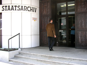 Eingangsbereich des Österreichischen Staatsarchivs © OESTA
